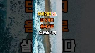 죽어가던 뇌, 단 5가지 음식으로 살렸습니다 #명언 #좋은글 #지혜 #인생조언