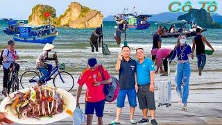 Huyện Đảo Xa Bờ Nhất Quảng Ninh║Bãi Biển Đầy Ốc Và Nghêu Không Ai Bắt