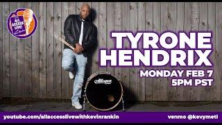 TYRONE HENDRIX (PRINCE/STEVIE WONDER) joins ALL ACCESS LIVE WITH KEVIN RANKIN