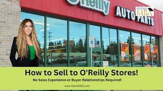 How to Sell to O'Reilly Auto Parts | O'Reilly Auto Parts Vendor | O'Reilly Auto Parts Supplier