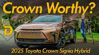 2025 Toyota Crown Signia Limited is an Efficient and Handsome Middle Child #automobile #hybrid