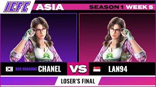 Chanel (Julia) vs Lan94 (Julia) ICFC ASIA: Season 1 Week 5 - Loser's Final