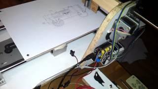 Arduino CNC plotter with GRBL.