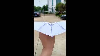 How to Make a Paper Plane Fly Like a Bat | Paper Bird