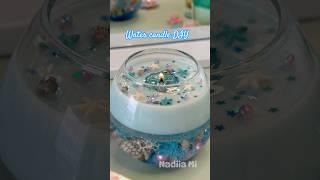 DIY Ocean-Inspired Water Candle | ASMR Candle Making 