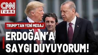 SON DAKİKA | Trump'tan Çok Önemli Açıklama: "Erdoğan Sevdiğim, Saygı Duyduğum Biri..."