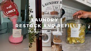 Laundry Restock and Refill (with links) | The Apollo Compilations