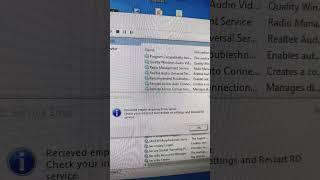 Morpho L1 Error - Received empty response from server