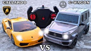 Fastest RC Lamborghini Gallardo Vs Fastest RC Mercedes G-Wagon - Gyan Unboxer TV