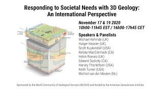 Geological Survey Organizations support societal needs: 3D geoscience - An Introduction