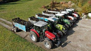 MEV mountain spreader | Manure spreading on slopes | Fendt Lindner Claas Steyr Massey Ferguson, AT