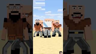 HELP Herobrine From Black Hole With His New Friend #friendship #shorts #trending #anime