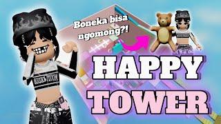 TAMATIN HAPPY TOWER TANPA JATUH|| ROBLOX INDONESIA 