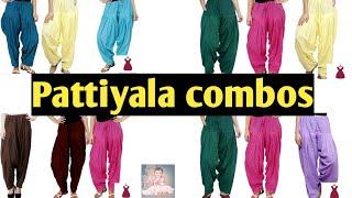 Pattiyala combos & Embroidery shalls | Nila Boutique & fancy