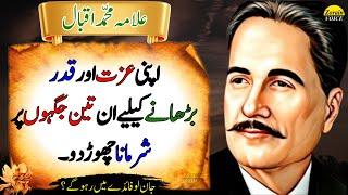 Stop Hesitating in These 3 Places to Boost Your Self-Esteem and Self-Worth | Allama Iqbal Quotes