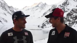 Matthias Mayer und Hannes Reichelt about the "Free Fall" in St. Moritz