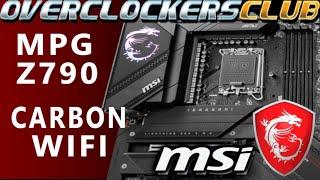 OCC Reviews the MSI Z790 Carbon WiFi Motherboard!