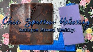 Chic Sparrow Weekly Unboxing | Antique Brown