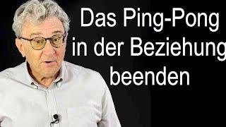 Liebe ohne Stress  Beziehungstipp: Das Ping-Pong in der Beziehung beenden