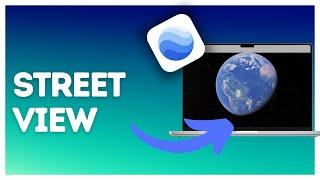 How to use the street view option on Google Earth?