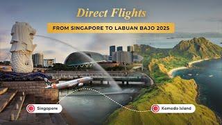 Direct Flights from Singapore to Labuan Bajo 2025: Your Ultimate Guide to Komodo Island