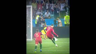 Cristiano ronaldo vs spain 3-3 #football #shorts