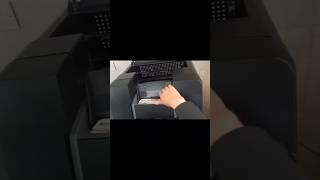 Cash Deposit Machine testing at prabhu bank #cashdepositmachine #cashcountingmachine