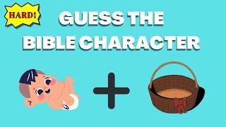 Guess the Bible Character | HARD BIBLE QUIZ