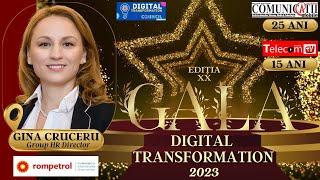 Gina CRUCERU, Rompetrol @ GALA DX: Facem tranziția de la industria oil&gas la energy și prin digital