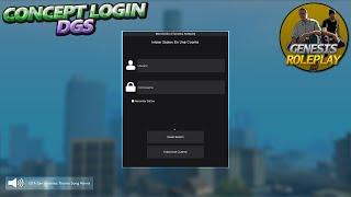 Login Concept V1 / DGS / MTA:SA