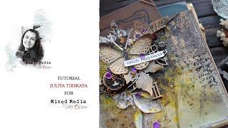 Mixed Media открытка для Craft O'Clock