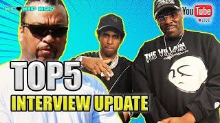 Top5 Interview Update! BIG MEECH HOME, India vs Canada, Sharp DOWN SUPER BAD & More