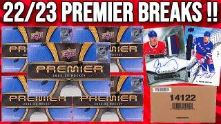 2022-23 Upper Deck Premier Hockey CASE BREAKS !! (PART 3)