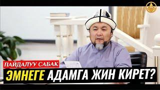 АДАМГА ЖИН ЭМНЕ СЕБЕПТЕН КИРЕТ? Шейх Чубак ажы