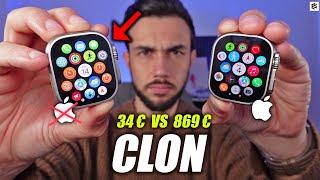 APPLE WATCH ULTRA 2 vs EL MEJOR CLON800 euros de DIFERENCIA