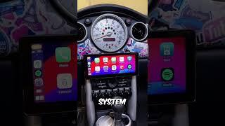 RADIO UPGRADE! MINI Cooper S gets Apple CarPlay and Android Auto! #shorts #cars #automobile