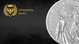 GERMANIA MINT 2019 THE ALLEGORIES: BRITANNIA & GERMANIA 5 oz