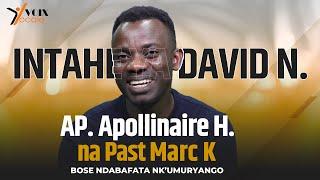 DAVID T. NDUWIMANA ASHINZE INTAHE Y'IMIGENDERANIRE YIWE NA AP. APOLLINAIRE H. NA PST. MARC KAGISYE.