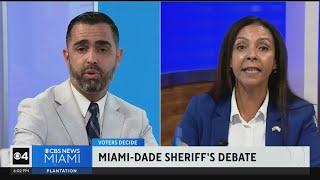 Miami-Dade sheriff's candidates campaign