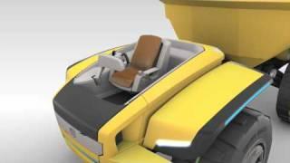 Volvo CENTAUR - Volvo's futuristic Dumper concept machine