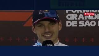 Max Verstappen on his "Highs and Lows" during the weekend at Brazil GP | Post-Race Press Conference