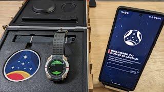 Starfield Constellation Edition Smartwatch - Companion App Setup and Review! Chronomark LPV6 Watch