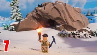 FROZEN COLD BIOME! - Lego Fortnite Hardcore Ep 7