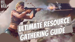 Ultimate Resource Gathering Guide - (How I Gather 25+ Million Resources Daily on Kiss of War)