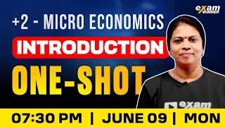 Plus Two Micro Economics | Introduction | Oneshot  | Exam Winner