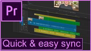 Adobe Premiere Pro Tutorial | How to Sync Audio and Video for Beginners (2024 Guide)