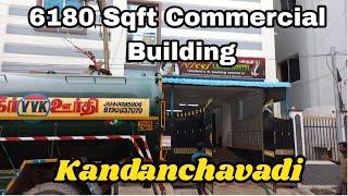 6180 Sqft Commercial Building Sale in Kandanchavadi | Chennai Bank Auction