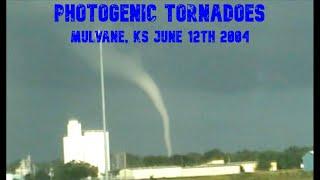 PHOTOGENIC TORNADOES - Mulvane, Kansas June 12th 2004