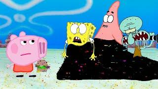 How Peppa saved Bikini Bottom? FULL CORRUPTED COMPILATION