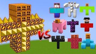 IGNIS vs All Minecraft Bosses - Minecraft Mob Battle